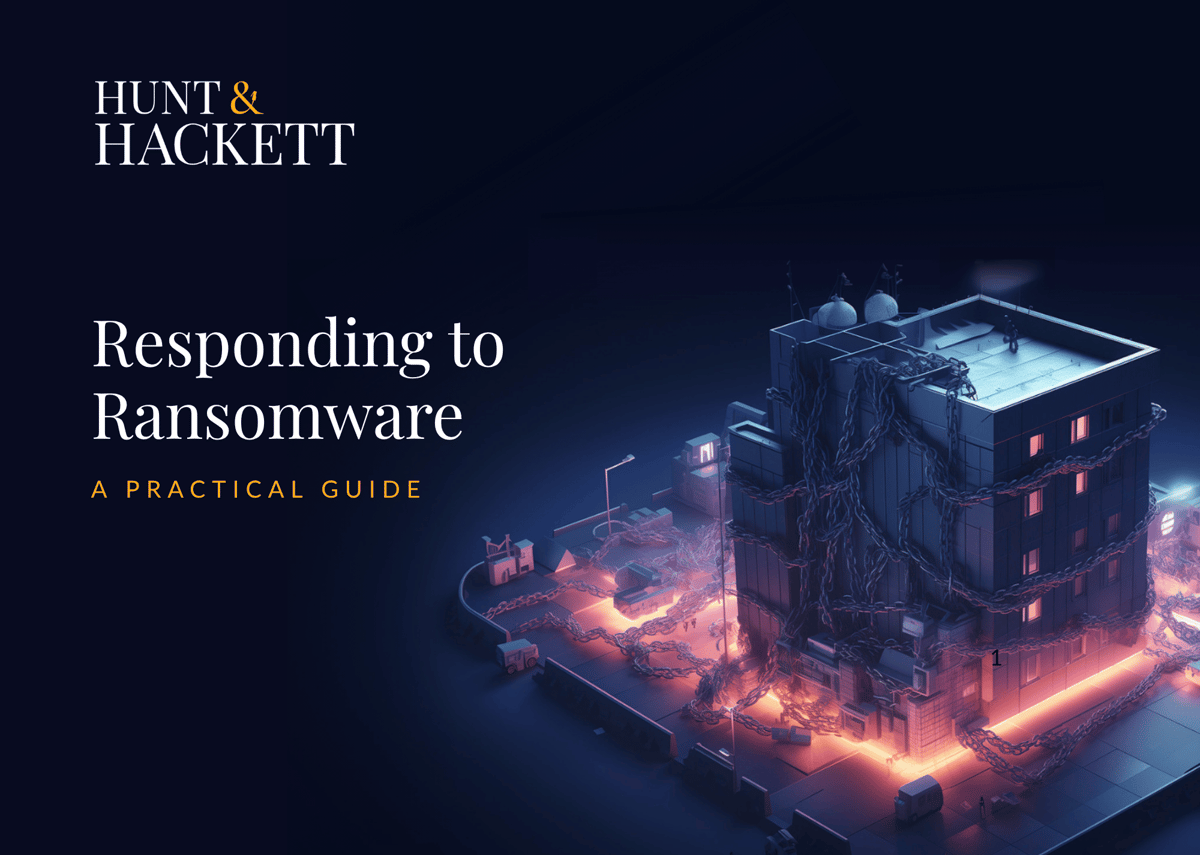 Magazines For Ransomware Responding to Ransomware: A Practical Guide | Hunt & Hackett